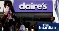 Claire’s to appoint administrator in UK and Ireland, putting 2,150 jobs at risk