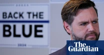 Revealed: JD Vance promoted far-right views in speech about extremists’ book