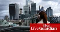 UK GDP report to show if economy returned to growth in August – business live