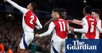 Arsenal put their stamp on Europe with 'totally deserved' win over PSG – video