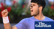 Carlos Alcaraz breezes past Lorenzo Musetti to reach Italian Open final