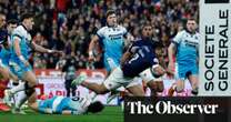 France win Six Nations title after Moefana’s double sinks Scotland