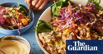 ‘Like a baked potato, made salad-y’: Alice Zaslavsky’s sweet potato jackets with sour cream and slaw