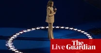 Harris prepares for convention keynote as Trump and Vance focus on immigration message – live