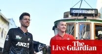 New Zealand v England: first men’s T20 cricket international – live