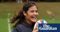 Emma Raducanu visits England training camp before their All Blacks meeting