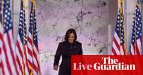 US election live: Trump to choose personnel in ‘days and weeks ahead’; Harris says ‘do not despair’ in concession speech