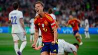 Gol de Dani Olmo (España, 2 - Francia, 1)