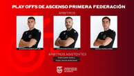 Los árbitros Clemente Ortuño, Roca Robles e Ibáñez Juárez optan a subir a la Primera RFEF