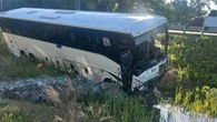 Nie wyhamował przed zwężeniem. Tragiczny wypadek autobusu na autostradzie