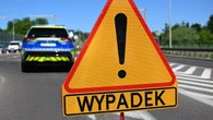 Zderzenie samochodu osobowego z ciężarówką. Jedna osoba ranna