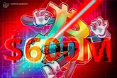 Over $600M in Bitcoin longs liquidated as BTC dips toward $60K