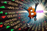 Bitcoin’s ‘overbought’ signal flashes price top warning with focus on $78K