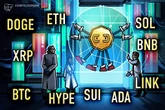  Price predictions 10/8: BTC, ETH, BNB, XRP, SOL, DOGE, ADA, HYPE, LINK, SUI 