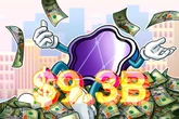  NFT market cap hits $9.3B fueled by Ether surge 