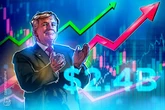  Trump’s crypto ventures yield $2.4B since 2022: Report 