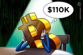  Bitcoin's third flop at $110K puts bulls at risk: BTC price levels to watch 