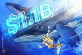  Satoshi-era $9.6B Bitcoin OG: Galaxy moves another $1.1B to exchanges 