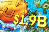 Crypto funds see $1.9B inflows as Bitcoin ETFs extend streak 