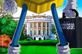 Coinbase defends funding of White House ballroom after East Wing demolished