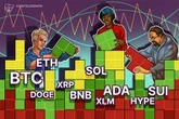  Price predictions 8/8: BTC, ETH, XRP, BNB, SOL, DOGE, ADA, HYPE, XLM, SUI 
