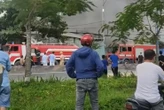 Hai người tử vong trong vụ cháy xưởng sản xuất bột nhang