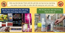 Công an TPHCM cảnh báo ma túy trộn trong thực phẩm, thuốc lá điện tử