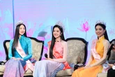 Hoa hậu Hà Trúc Linh, Á hậu Châu Anh và Vân Nhi sau đêm đăng quang