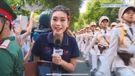 Tình huống khiến BTV Ban Mai căng thẳng khi dẫn hiện trường Lễ diễu binh 30/4