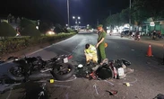Môtô phân khối lớn tông chết 2 mẹ con