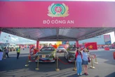 Ngắm dàn xe bọc thép, chống khủng bố của Bộ Công an tại triển lãm thành tựu đất nước