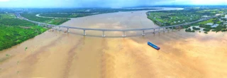 Hình ảnh cầu lớn nhất trên tuyến Vành đai 3 TPHCM trước ngày thông xe