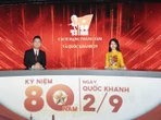 Sắc vóc nữ biên tập viên dẫn trực tiếp lễ diễu binh, diễu hành A80