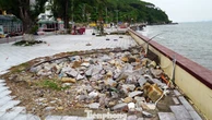 Bờ kè biển Đồ Sơn vỡ vụn sau nhiều cơn bão dữ
