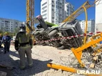 Строительный кран рухнул в Севастополе, есть погибший. Фото, видео