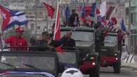 La Habana recibe la caravana anual que conmemora la entrada de Fidel Castro a la capital