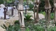 El dinosaurio 'Fern' ya se encuentra en los jardines de este museo londinense