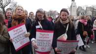 Miles de manifestantes en París contra el aborto al cumplirse 50 años de su legalización