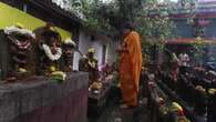 Hindúes celebran el festival Nag Panchami