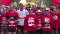 La carrera 'Corre por el niño' se celebra en Madrid para recaudar fondos para investigación