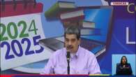 Maduro promete ayudas a los docentes y les pide volver a las aulas en nuevo curso escolar