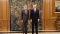 Felipe VI recibe al primer ministro de Albania, Edi Rama