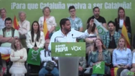 Garriga (Vox) pide el voto para que Catalunya "vuelva a ser motor" de España