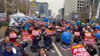 Manifestantes piden la dimisión del presidente surcoreano Yoon Suk-yeol