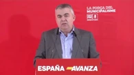 Santos Cerdán asegura que "hay que tener valor para defender la justicia social"