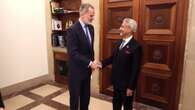 Felipe VI mantiene un encuentro con el jefe de la diplomacia india, Subrahmanyam Jaishankar