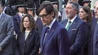 El Govern de Illa da inicio a los actos de la Diada con su ofrenda al monumento a Casanova