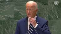 Biden advierte en su discurso en la ONU que 