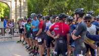 Más de 300 patinadores en la XV maratón P2P Skate Race que une Pamplona con Puente la Reina