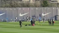 El Barça se entrena para conseguir una victoria vital contra el Valencia